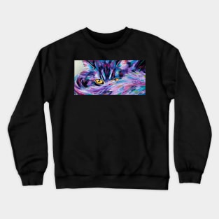 Let sleeping cats lie Crewneck Sweatshirt